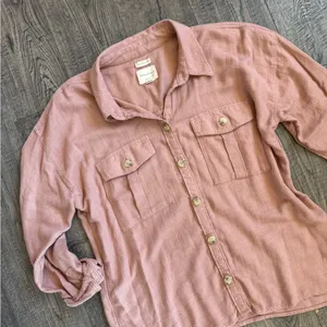 American Eagle Utility Shirt- Fawn thumbnail 3