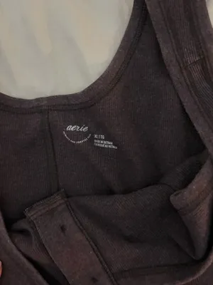 Aerie Brown Tank Top thumbnail 3