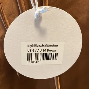 NWT Princess Polly chocolate brown slip dress thumbnail 8