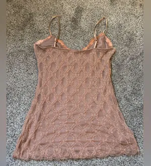 6 Degrees Y2K Sparkly Lace Cami Top thumbnail 3