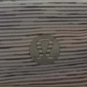 Lululemon Gray Strappy Cross Back Sleeveless Yoga Athletic Sports Bra Crop Top 2 thumbnail 3