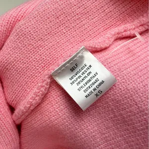 Avara‎ Jada Pink Braided Trim Knit Cardigan Size XS thumbnail 8