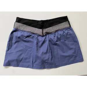 VSX Victorias Secret Womens Blue Athletic Skort Metallic Waistband‎ Small thumbnail 2