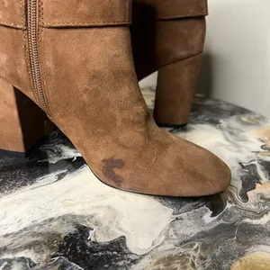 Kate Spade New York Brown Suede Ankle Booties with Bow thumbnail 12