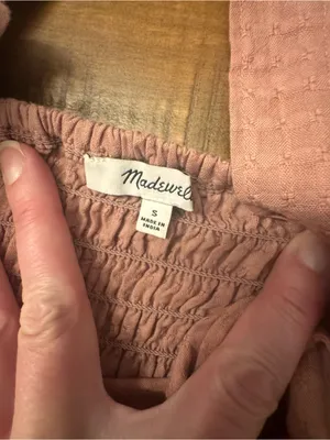 MADEWELL Rosalie Tie-Strap‎ Top thumbnail 4