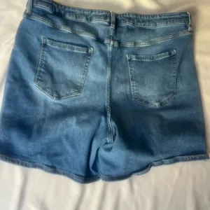 Women's Blue Denim Shorts thumbnail 7