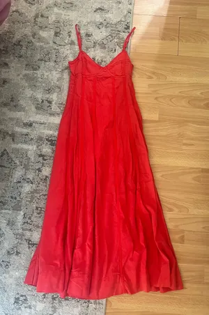 Vestique red Maxi Dress thumbnail 1
