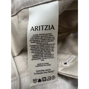 Aritzia The Limitless Pant Linen NWT Natural Ecru Wide Leg Size 6 thumbnail 15