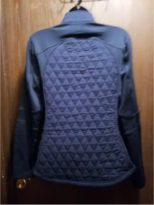GGblue Women's Navy Blue Quilted Full-Zip Athletic Jacket - Size S - INV369 h thumbnail 8