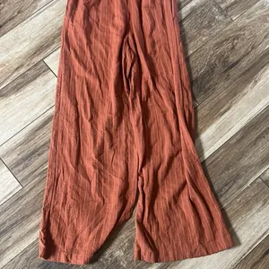 Roxy orange spaghetti strap ankle jumpsuit thumbnail 6