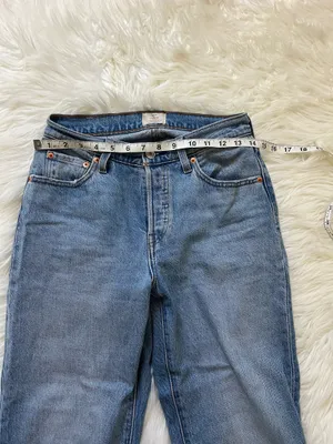 Levi’s 501 Curve Women’s Blue Denim Straight Jeans Size 26 thumbnail 4