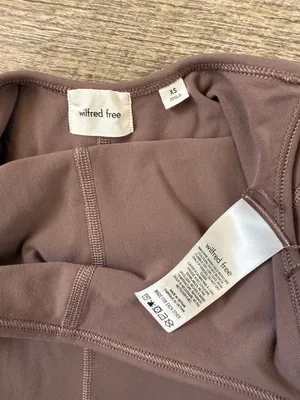 Aritzia Wilfred Free Taupe Freestyle Flare Jumpsuit Size XS thumbnail 2