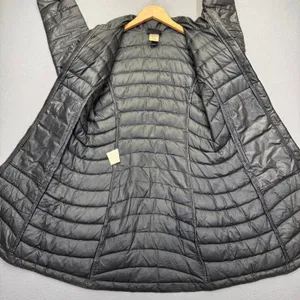 Patagonia Fiona Parka Womens XS Black Quilted Goose Down Puffer Coat 28355 F0 thumbnail 9