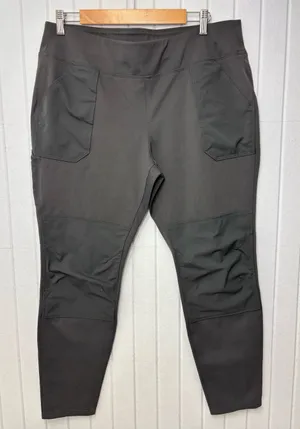 Carhartt Fitted Performance Leggings in‎ Charcoal Gray Size XL thumbnail 1