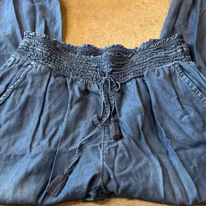 Aerie Dark Blue Flare Jeans thumbnail 3
