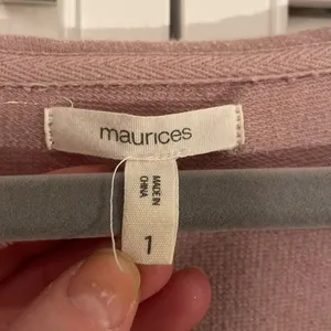 Maurice’s 1X lilac purple short sleeved sweatshirt thumbnail 3