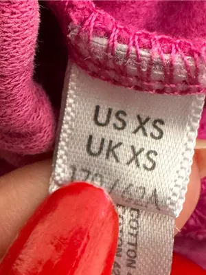 Out from Under pink Fuchsia Drawstring Jogger Pants sweatpants, size XS pockets thumbnail 3