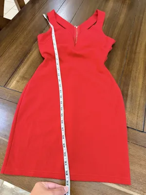 Windsor Red Mini Dress Size S Strappy Open Back Zip Bodycon Party Dress thumbnail 5