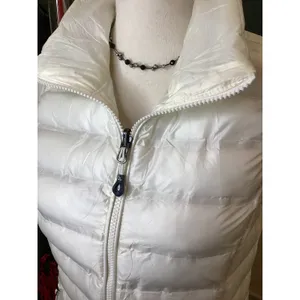 Gerry‎ Puffer Vest Women XS White Excellent Full Zip Quilted Lightweight thumbnail 2