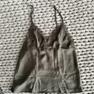 Victoria's Secret Lace Trim Satin Cami Set thumbnail 2