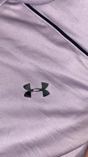 Under Armour Velocity Wordmark Loose Hoodie Lavender UA Tech HeatGear XL thumbnail 10