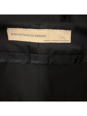 Marithe Francois Girbaud Black Heel Calks Pants Size US 32 Made In Italy thumbnail 7