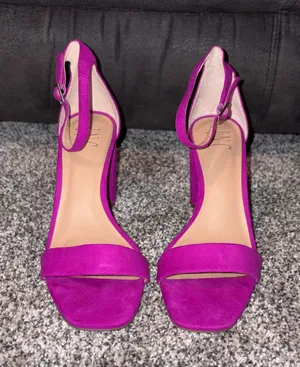 I.N.C. International Concepts Fuchsia Block Heels thumbnail 1