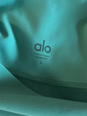 Alo Turquoise Leggings thumbnail 4