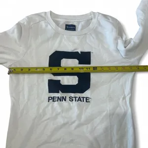 White Champion Penn State Crewneck Sweatshirt thumbnail 3