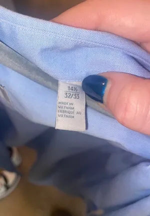 Nordstrom Rack Blue Business Casual Dress Shirt thumbnail 3