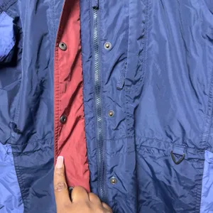 VTG 90s Columbia‎ Women Jacket Small Blue Maroon Colorblock Gorp Windbreaker thumbnail 9