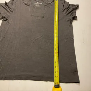American Eagle Outfitter Gray V Neck Top Soft Women Sz S thumbnail 5