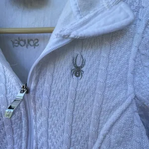Spyder Core sweater jacket size small fleece lined full zip. thumbnail 6