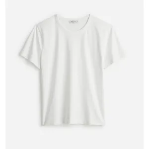 Madewell Cotton Perfect Crewneck Tee Eyelet White Basics Womens Small NWT thumbnail 4