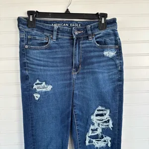 American Eagle hi rise‎ jeggings Size 8 thumbnail 3