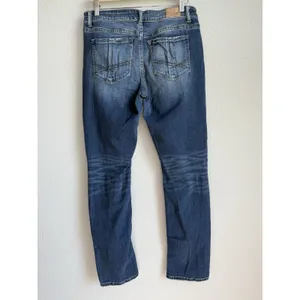 BKE Victoria Mid Rise Skinny Jeans 32x32 Universal Fit Stretch Blue Denim Buckle thumbnail 9