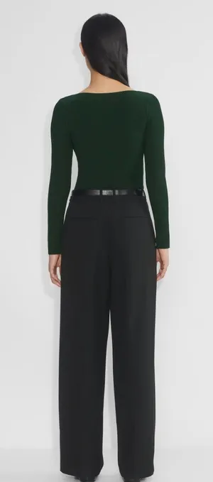 Sculpt Knit Sweetheart Longsleeve thumbnail 2
