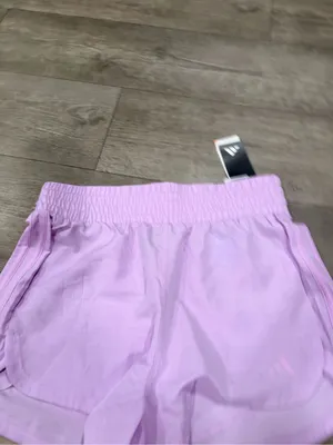 adidas Light Pink Women's Athletic Running Shorts thumbnail 10