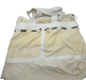 LeSportsac Vintage White Nylon Tote Bag thumbnail 1