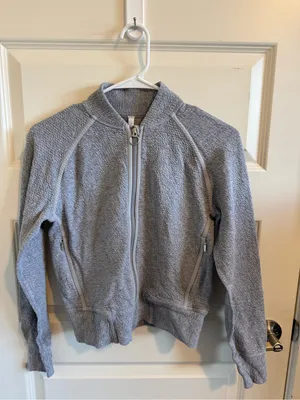Lululemon Grey Bomber Jacket thumbnail 3