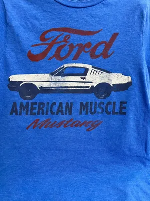 Ford American Muscle Mustang Graphic T Shirt thumbnail 2
