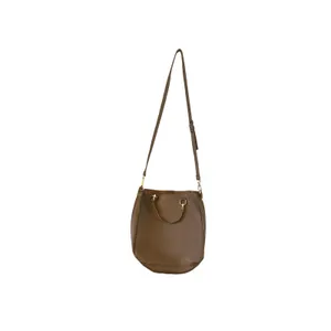 Steve Madden Large Light Brown Faux Leather Convertible Shoulder Tote‎ Bag Purse thumbnail 3