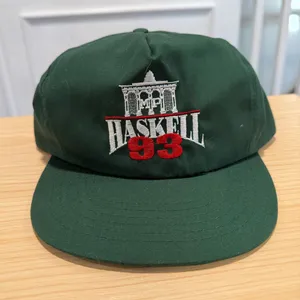 Vintage 1993 Green The Haskell SnapBack thumbnail 1