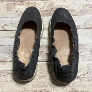 Vionic Uptown Ballet Slip-On Shoes Women's Size 7.5 Comfort Silver Shimmer thumbnail 4