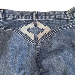 Vintage Roper High Rise Western Mom Jeans Arrow Pocket Acid Wash Long Length thumbnail 5