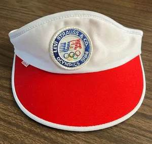 Levi Strauss VINTAGE Olympics 1994 Visor Hat thumbnail 1
