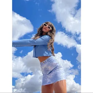 Princess Polly Blue Downtown Top thumbnail 3