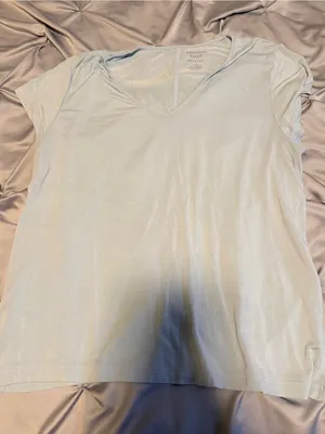 American Eagle Outfitters Soft & Sexy V-Neck Chemise in Light Blue thumbnail 1