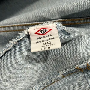 VTG 80/90’s Georges Marciano Denim Jean Jacket medium blue wash Size Medium thumbnail 3
