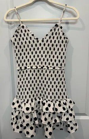 Lovers + Friends polka dot dress thumbnail 1
